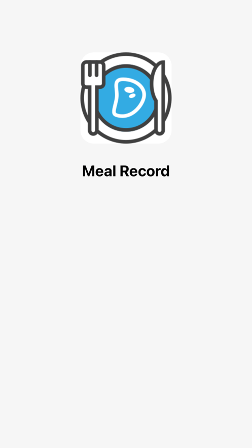 Meal Record iosv1.3