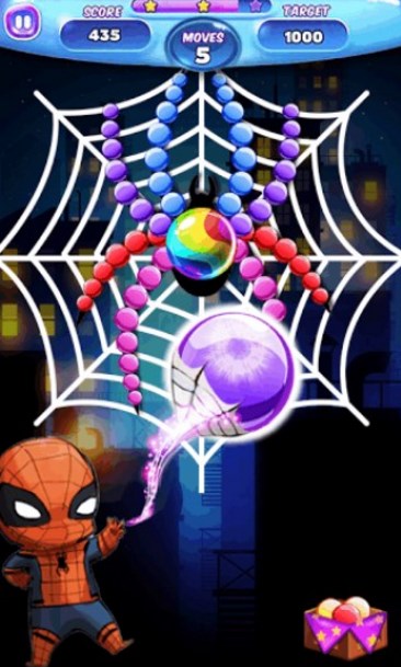 超级蜘蛛人泡泡安卓版泡泡龙