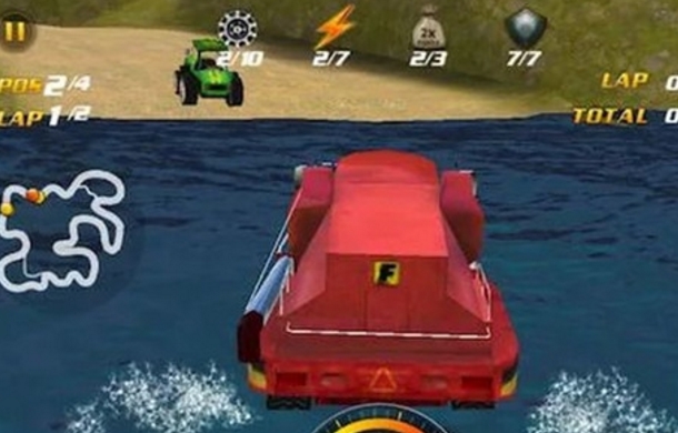 拖拉机竞赛Android版界面