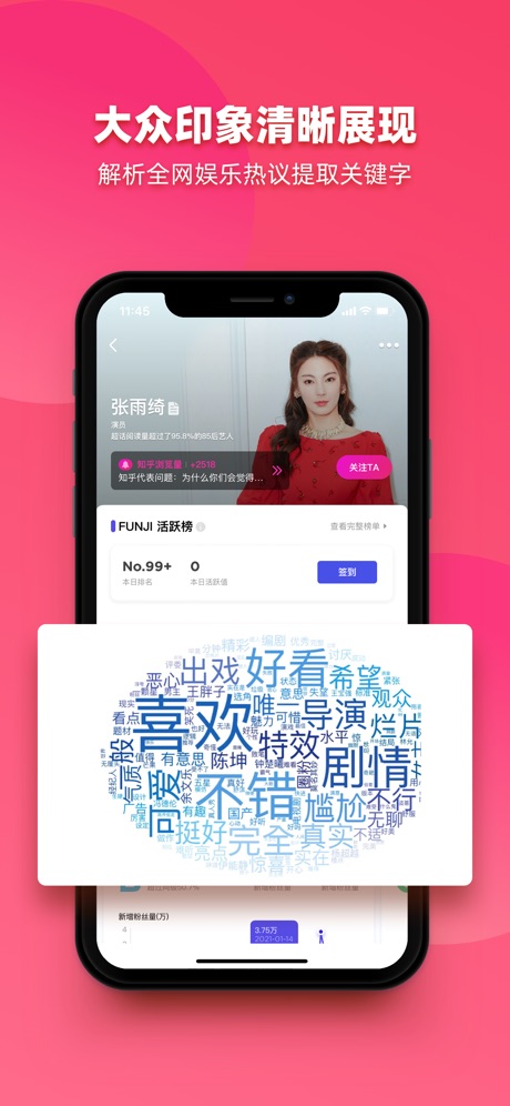 FUNJI艺人数据app苹果版v1.6.0