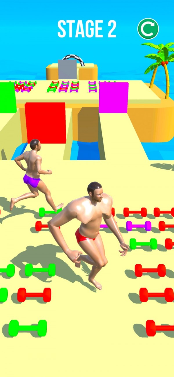 肌肉男的推物竞赛3D iOSv1.0.0