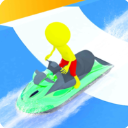 汽艇大作战最新版(Waterpark Slide.io) v1.0 安卓版