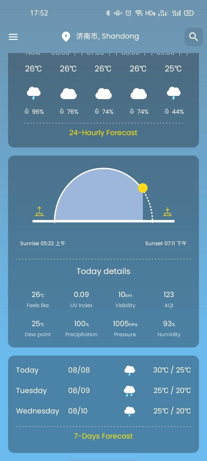 轻柚天气1.0.31.0.3