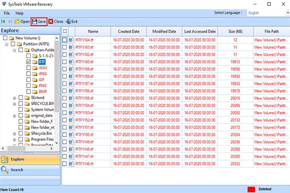 systools vmware recovery截图7