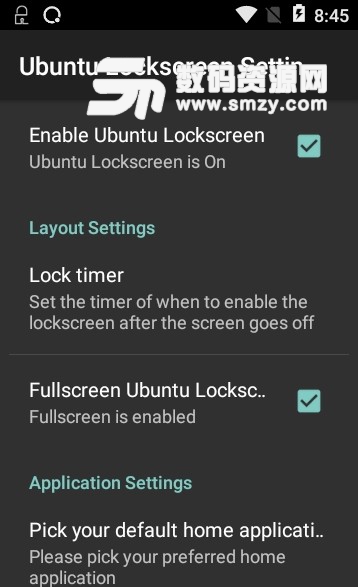 Ubuntu锁屏安卓版