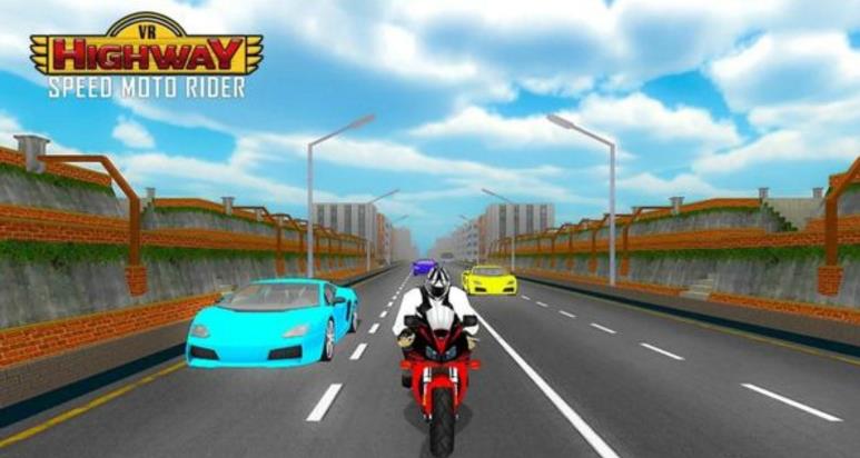 VR公路摩托车竞速手机安卓版图片