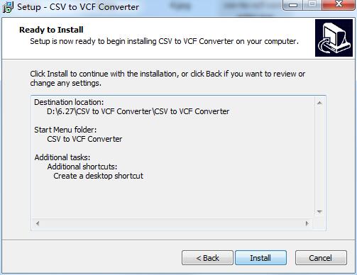 CSV to VCF Converter截图