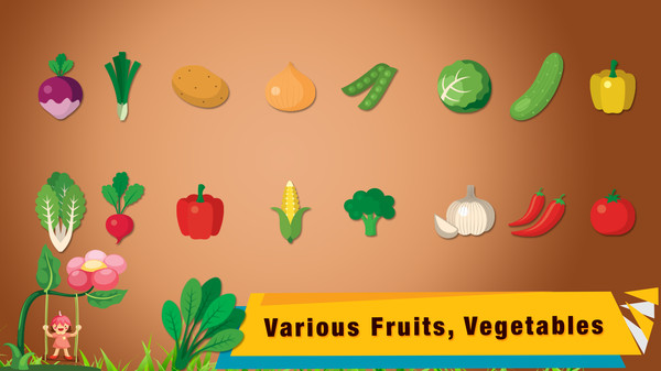 水果和蔬菜拼图1.5