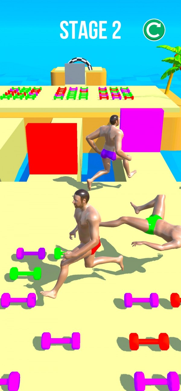 肌肉男的推物竞赛3D iOSv1.0.0