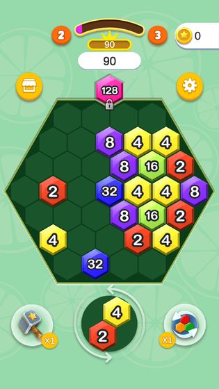 2048六角碰碰碰 1