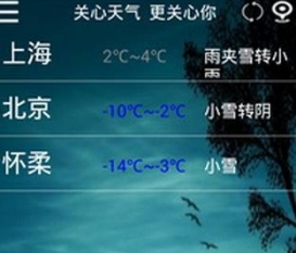关心天气Android版