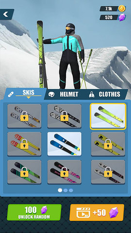 极限滑雪竞赛3D无限金币版v1.2.0