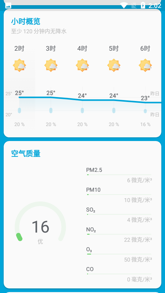 芒果天气预报appv1.3.4