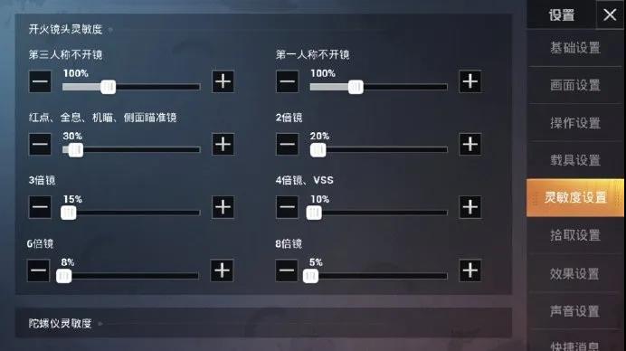 和平精英【狙击枪灵敏度推荐】 最新狙击枪灵敏度调整攻略