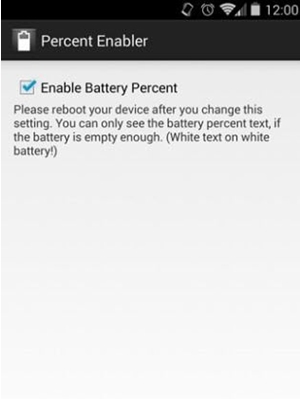 Percent Enabler(安卓电量软件) v1.4b11 官方最新版