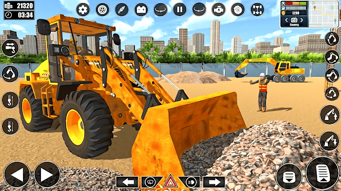 反铲施工模拟器(Backhoe Construction Simulator)v1.1