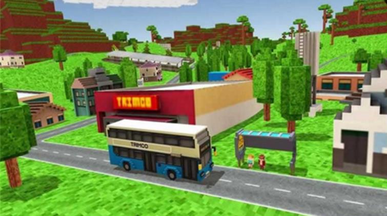 城市像素巴士模拟驾驶安卓正式版图片