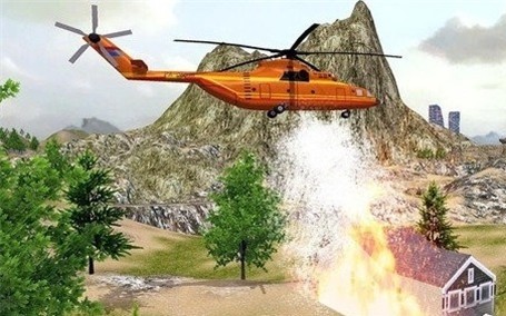 消防直升机模拟救援游戏安卓版v1.3 