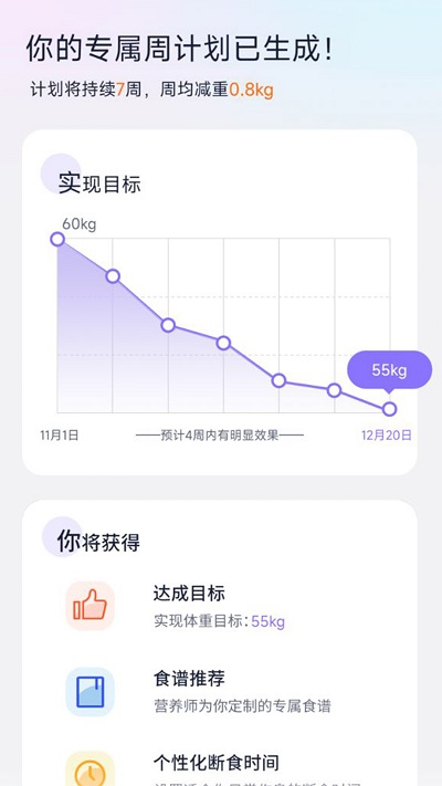 健康轻断食软件v1.3.7 