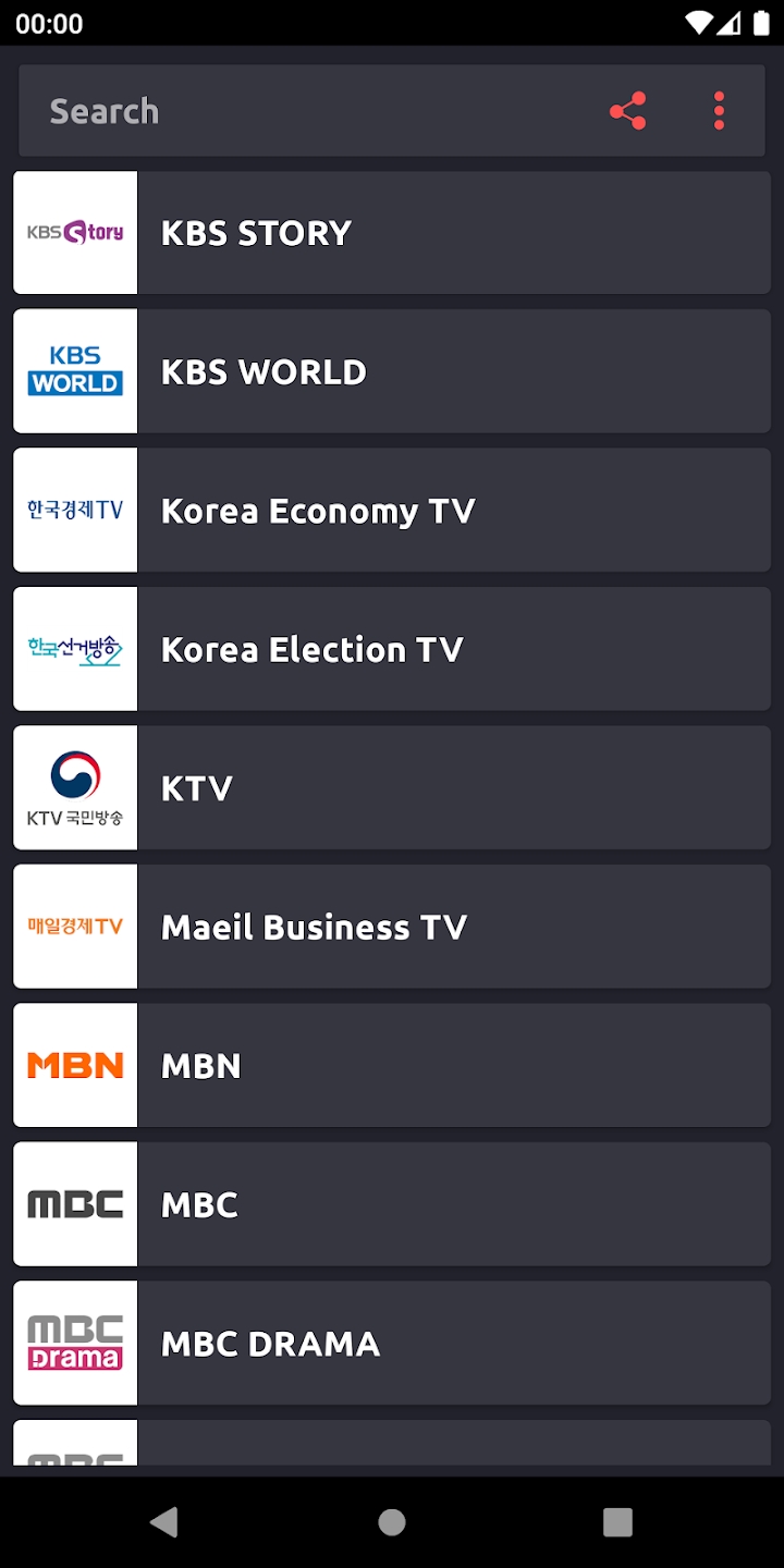 Korean TV韩国电视直播线上看v1.1