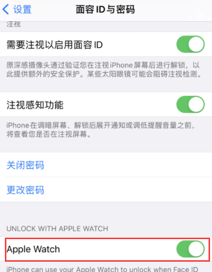 蘋果ios14.5手表解鎖手機方法分享