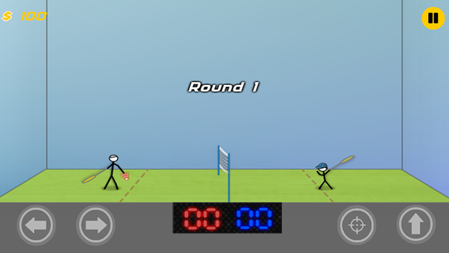 火柴人打羽毛球手机版iOSv1.5
