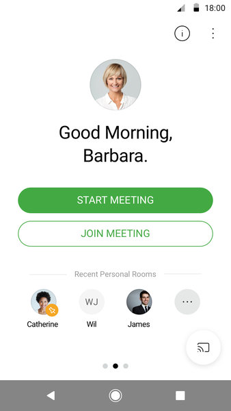 webex meet视频会议app 1