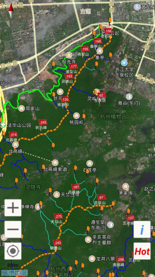 杭州登山地圖v1.2 