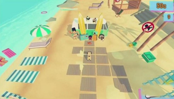 哈巴狗聚会海滩之谜GO手机版