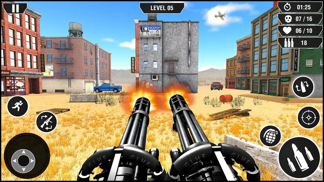 战争加特林(Machine Gun Games War Action) 1