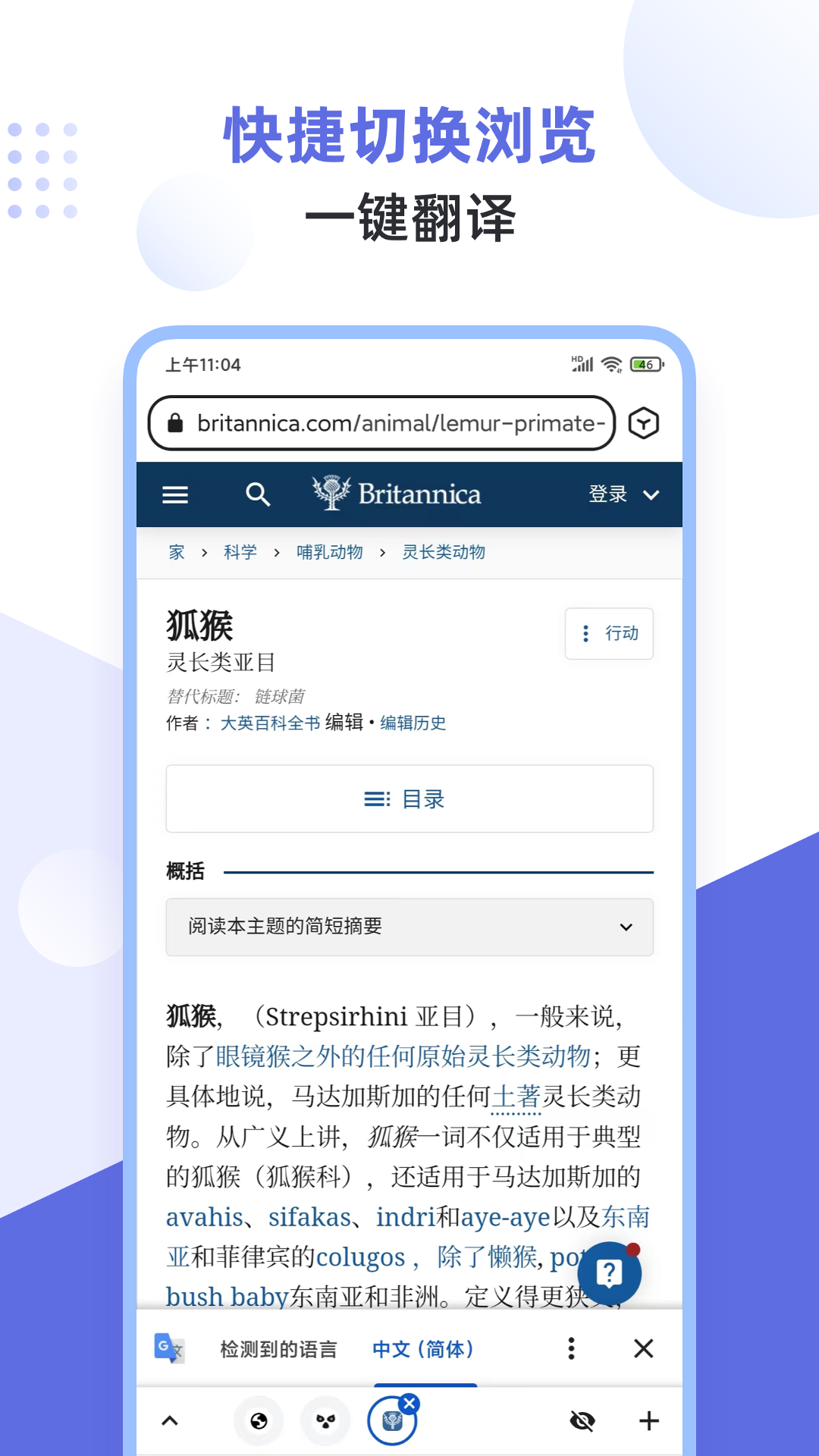 狐猴浏览器(Lemur Browser)v2.6.1.030