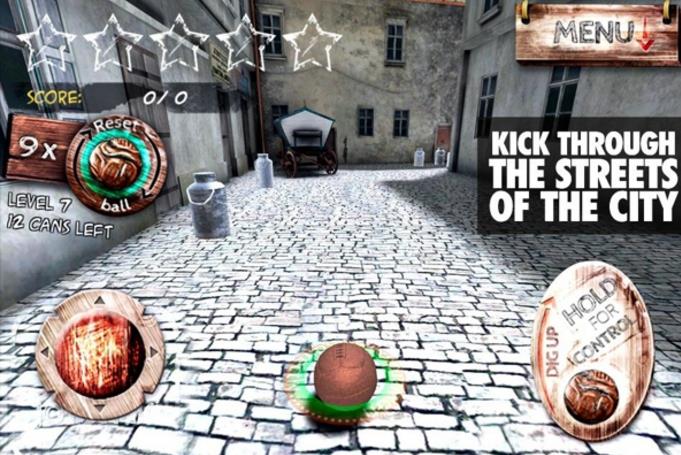 3D街头足球安卓版界面