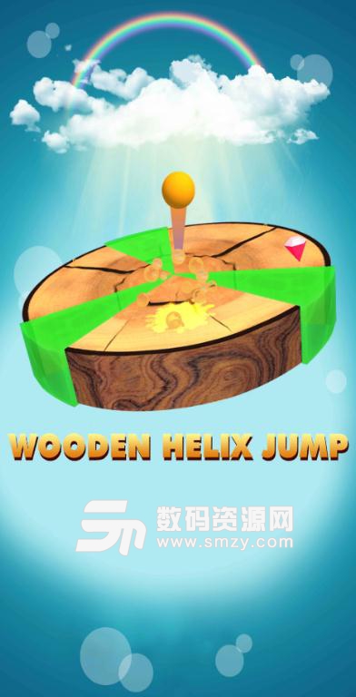Wooden Helix Jump手游