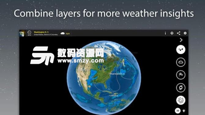 MeteoEarth全球天气安卓版截图