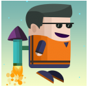 火箭飞人像素版(简单的玩法) v1.1 安卓手机版