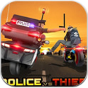 警察对战罪犯摩托之战最新版(警用摩托用警棍) v1.1 手机安卓版