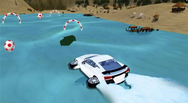 水上汽车模拟安卓手机版界面