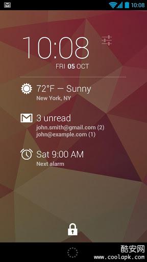 时钟锁屏部件安卓版(DashClock Widget) v1.5.2 官方免费版