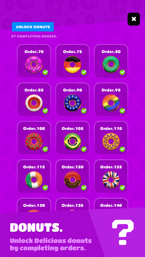 甜甜圈递送游戏v1.2