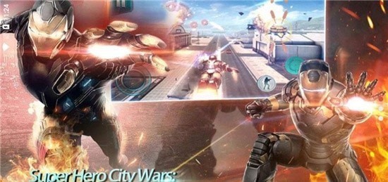 超级英雄城市战争：钢铁侠v8