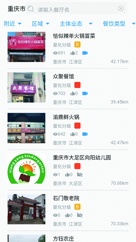 重庆市阳光餐饮1.4.31031