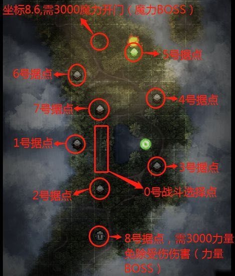 地下城堡2手游月岛古精灵大法师挂机攻略 月岛古精灵大法师路线一览