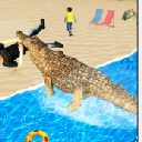 饥饿鳄鱼模拟器手游安卓版(鳄鱼攻击模拟) v1.3 最新手机版