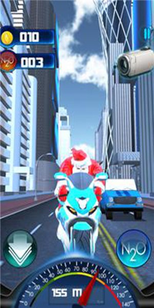 圣诞老人摩托车种族v1.2.1