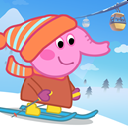 小猪爱滑雪手游安卓版(休闲滑雪) v1.0.0 手机版