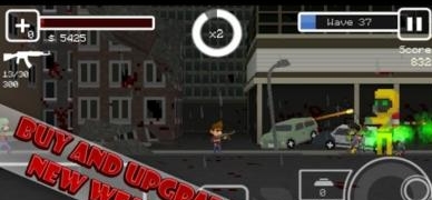 亡灵像素僵尸入侵安卓版(Undead Pixels Zombie Invasion) v1.4.64 免费版
