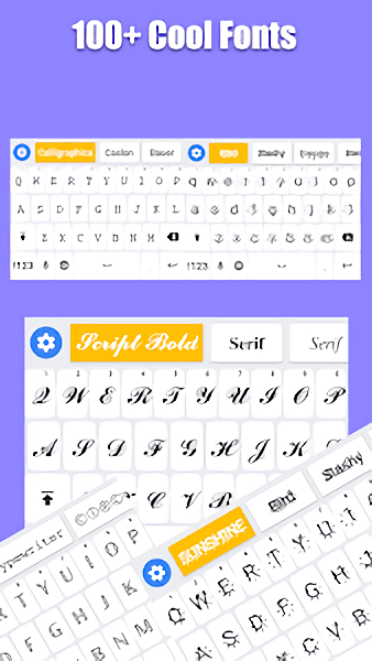 fonts keyboard2.2.3