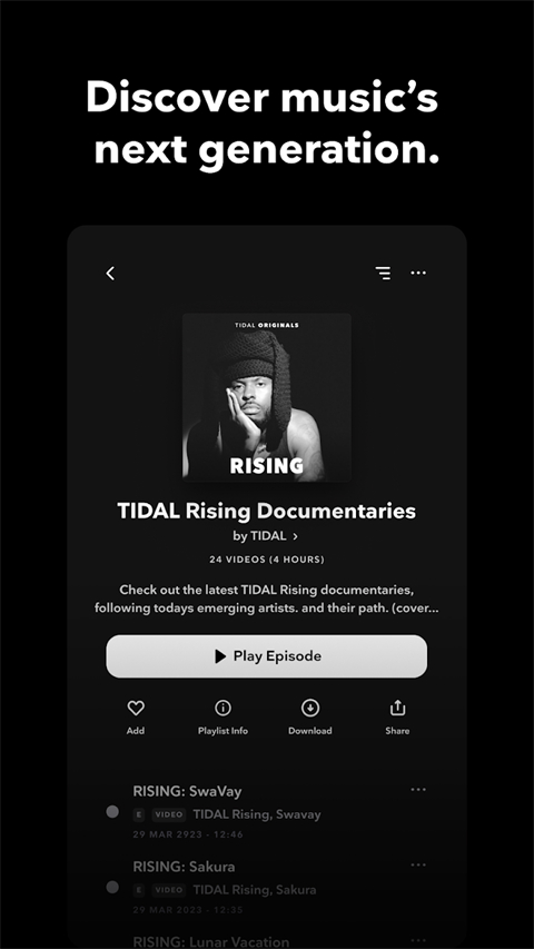 TIDAL音樂軟件v2.89.3