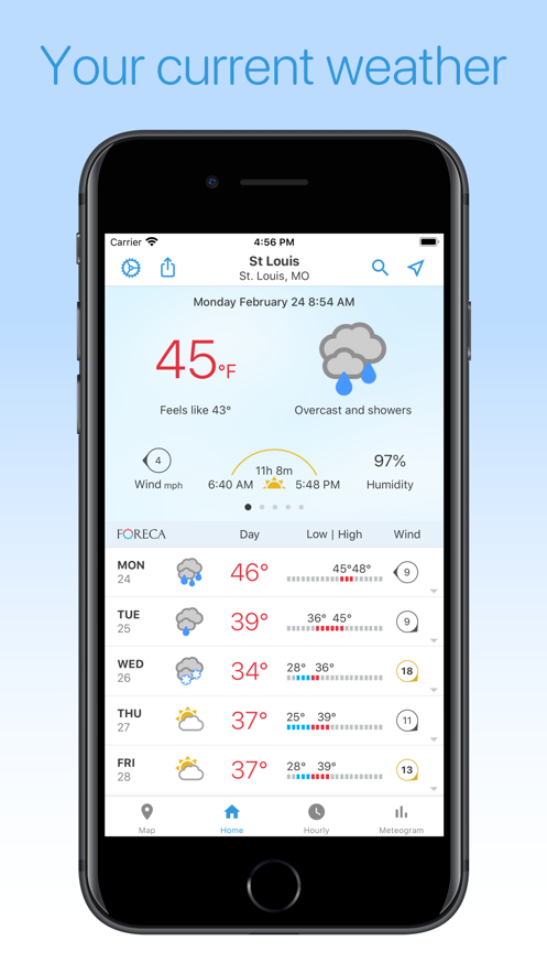 Foreca天气预报app4.30.1
