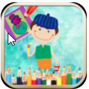 儿童填色乐园安卓版(休闲绘画游戏) v1.2.0 手机版